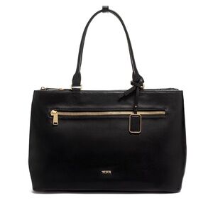 Tumi Voyageur Sidney Business Leather Business Tote